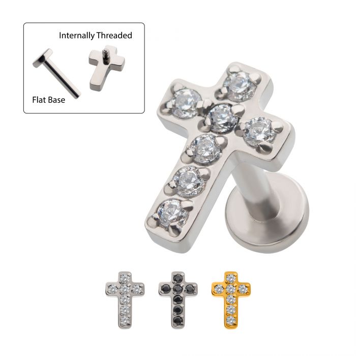 Cartilage à bijoux croisés 18 g