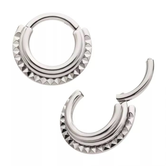 Pyramids And Triple Stack Hinged Hoop