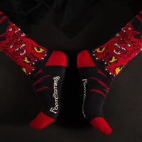 Evil AF Cerberus Socks