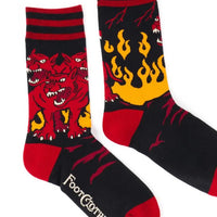 Evil AF Cerberus Socks