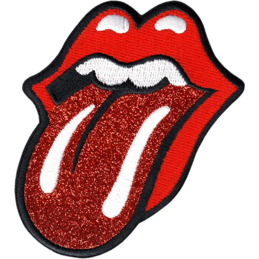 Patch - Rolling Stones - Glittery Tongue - Rock Music Band
