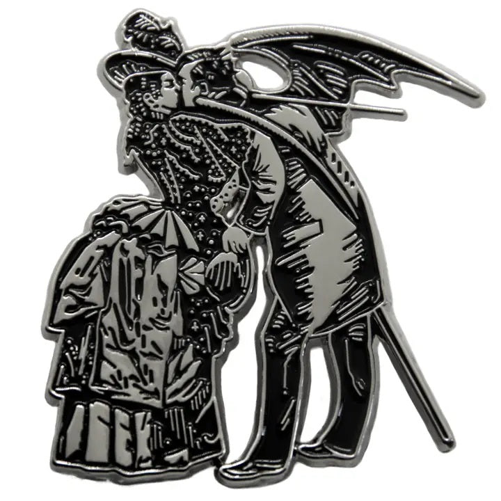 Devils Kiss Victorian Goth Enamel Pin