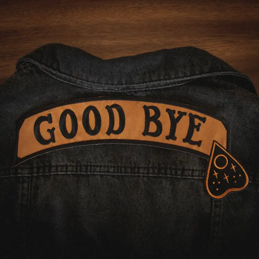Goodbye Ouijaboard Back Patch
