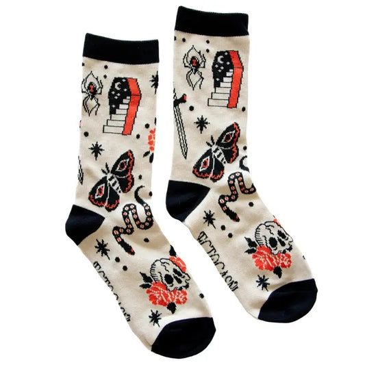 Tattoo Flash Socks