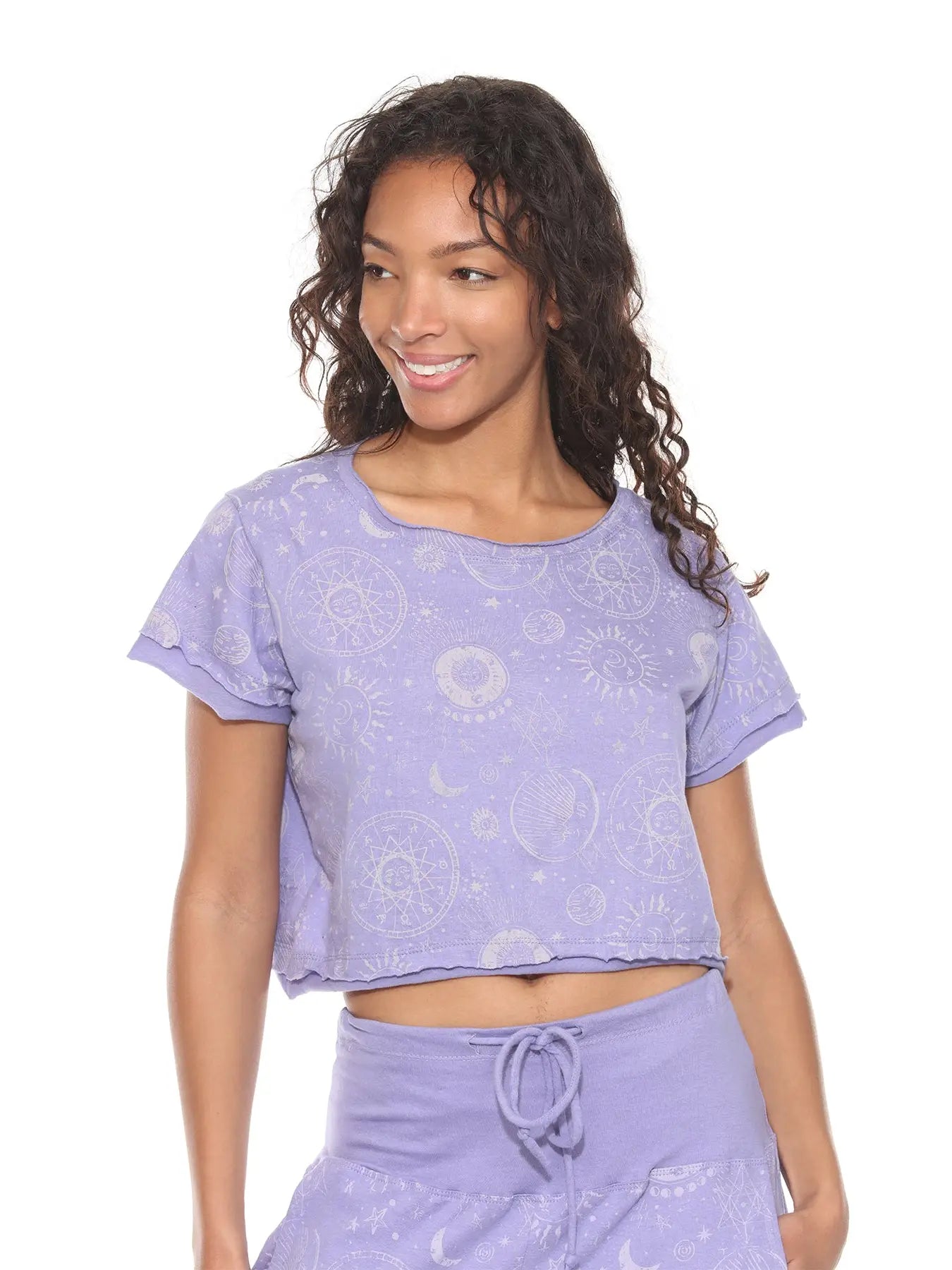Celestial Crop Tee