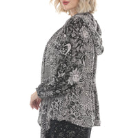 Romantic Celestial Flowy Hoodie