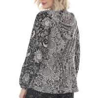 Romantic Celestial Flowy Hoodie