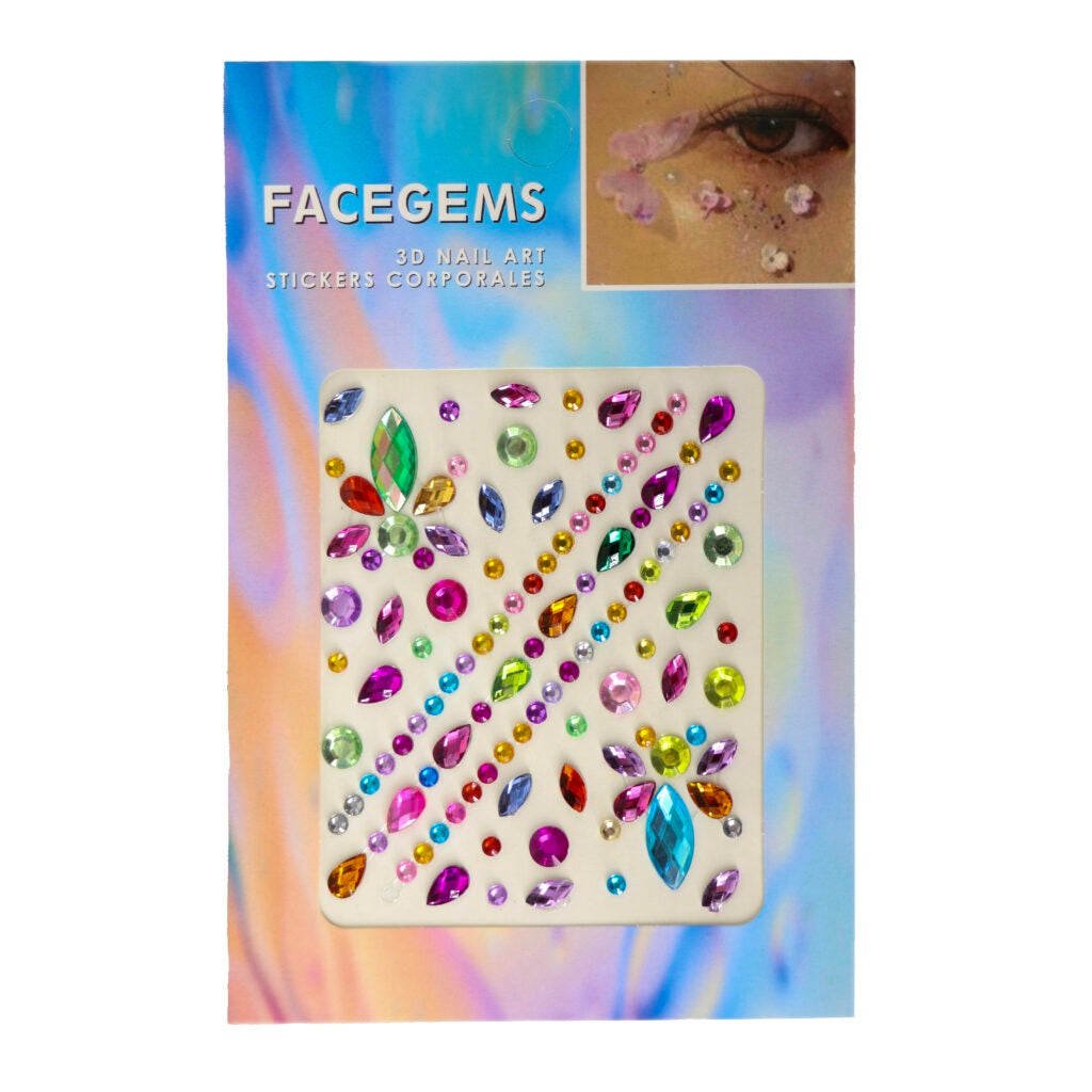 Flower Gems Multi Colour