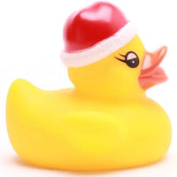 Mini Bath Duck Santa Claus - Rubber Duck