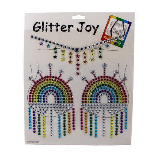 Body Gems Pasties Rainbow