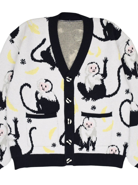 Monkeying Around Cardigan
