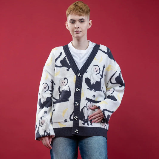 Monkeying Around Cardigan