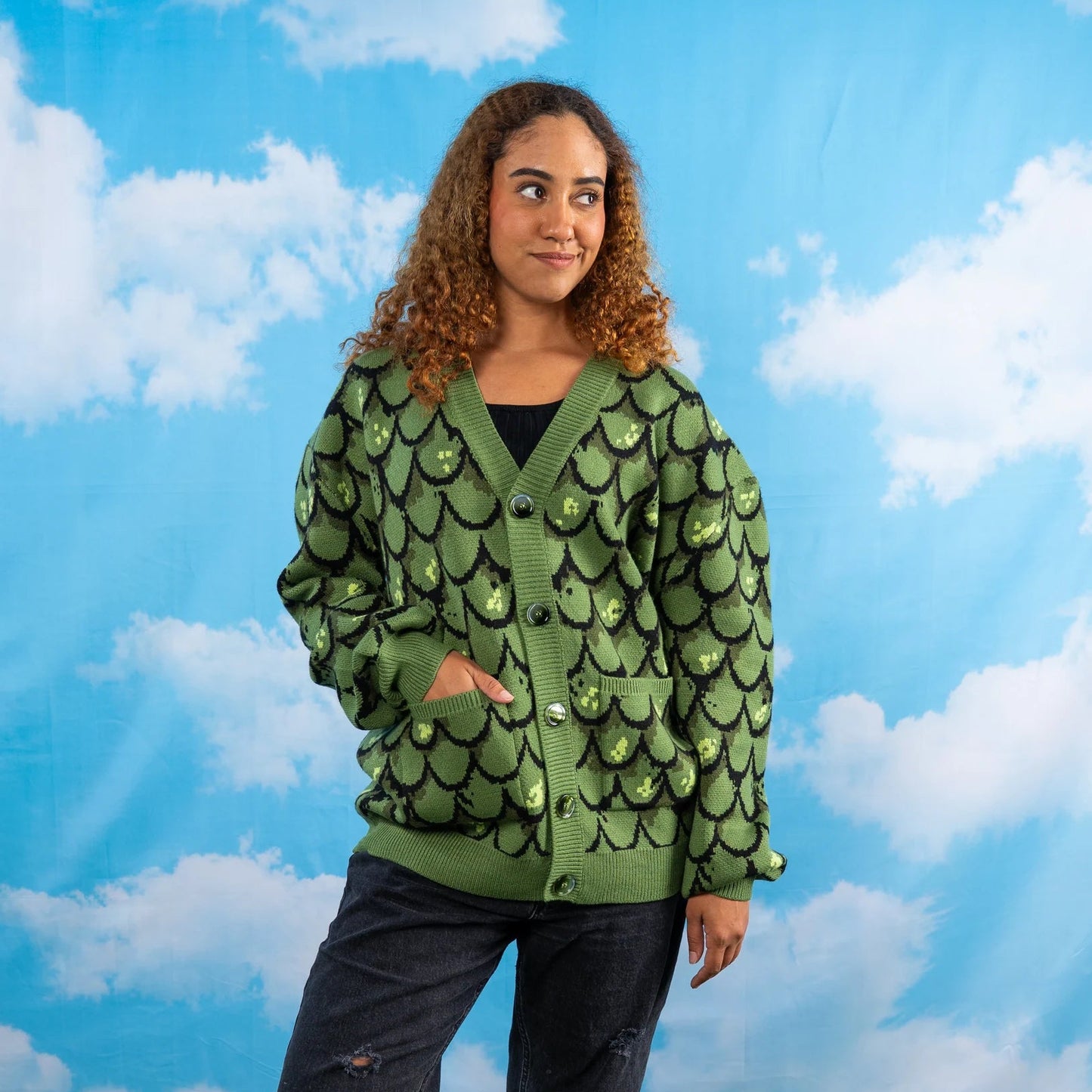 Green Dragon Cardigan