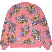Pink Emperor Moth Cardigan