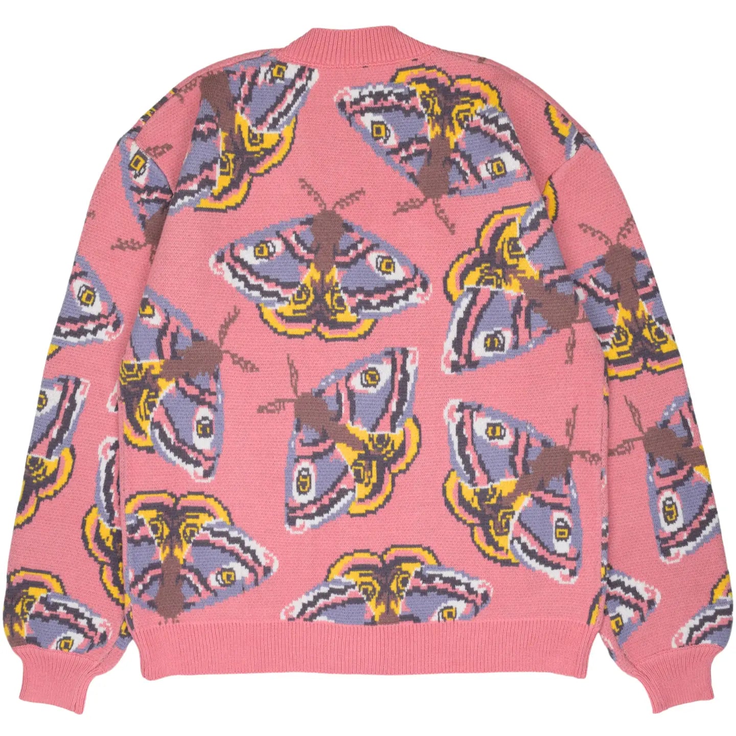 Pink Emperor Moth Cardigan