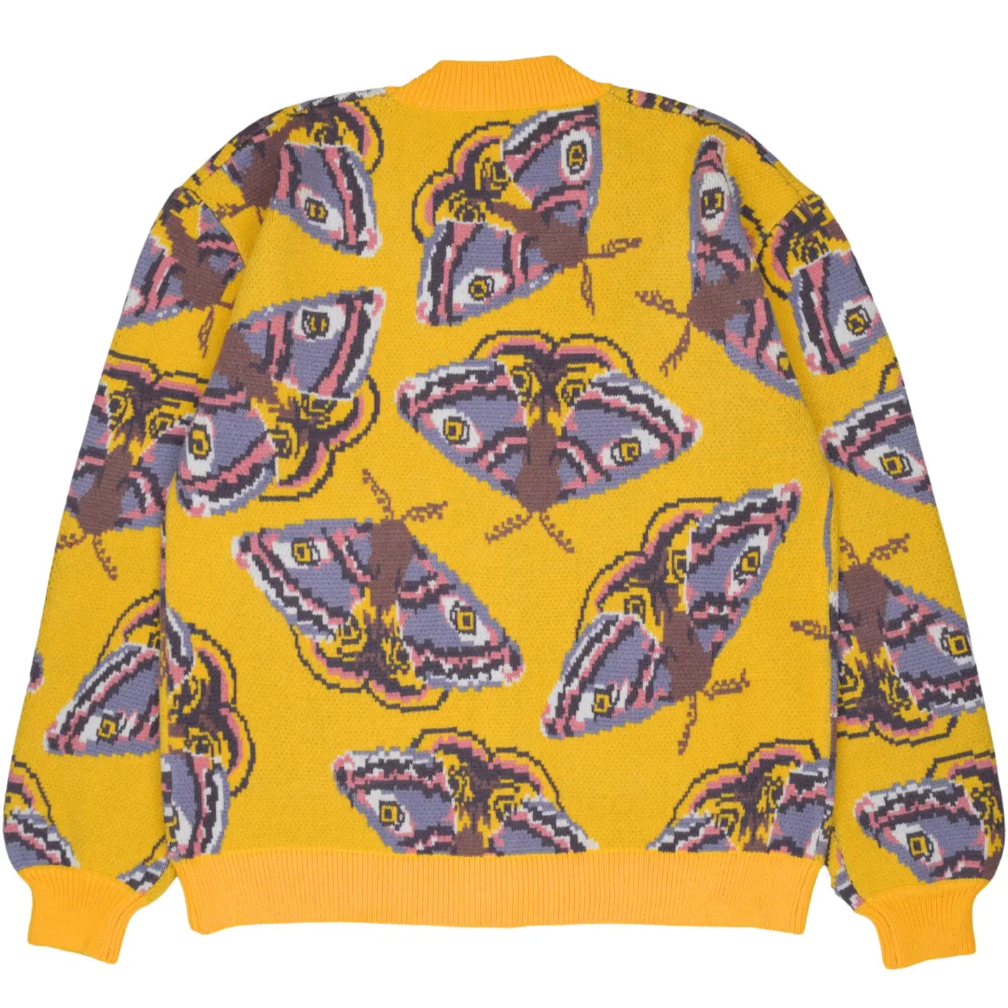 Yellow Emperor Moth Cardigan