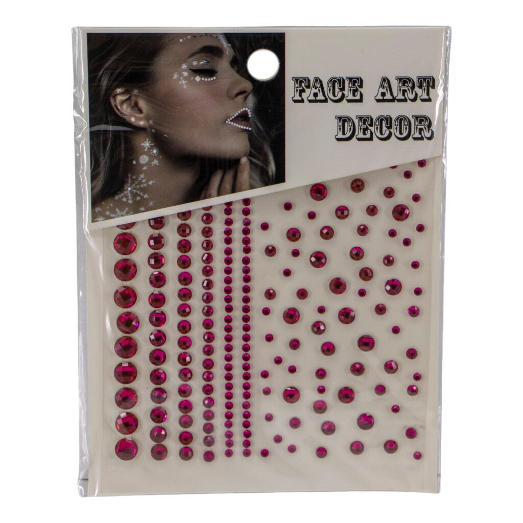 Face Gems Fuchsia