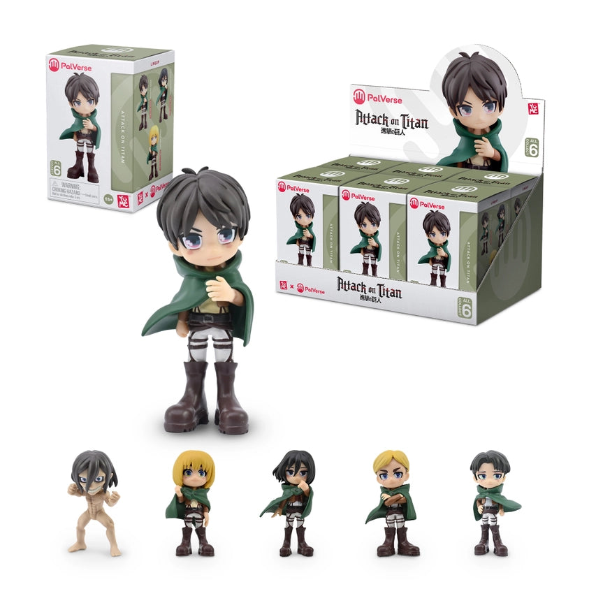 Attack On Titan 3.5" Anime Mystery Figures