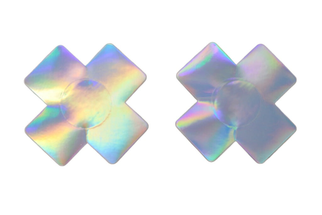 X Laser Holographic Pasties