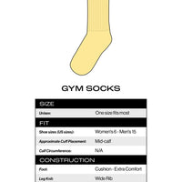 Chicken Nuggets Gym Crew Socks