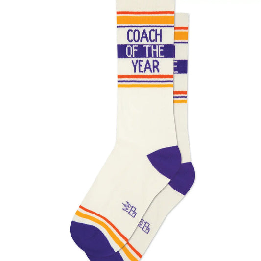 Coach of the Year Gym Crew Socks