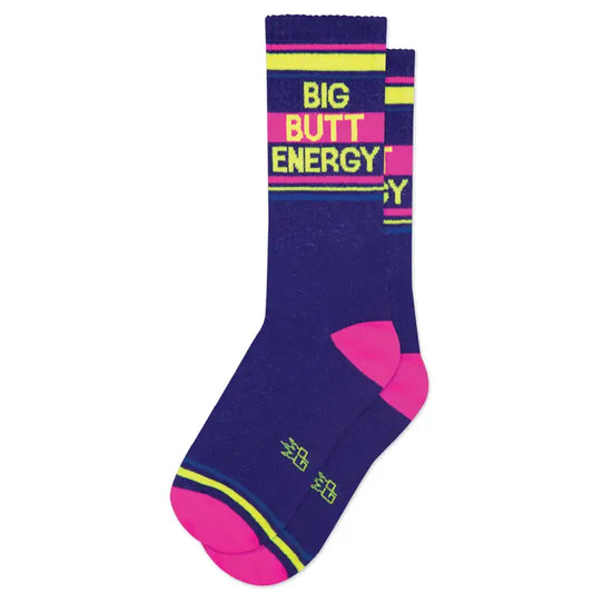 Big Butt Energy Gym Crew Socks