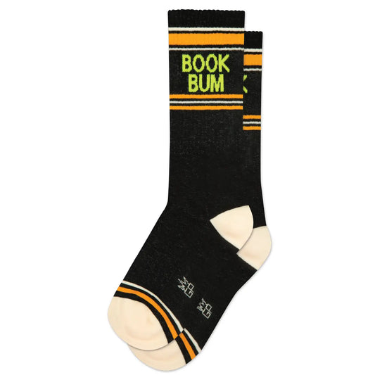 Book Bum Crew Socks