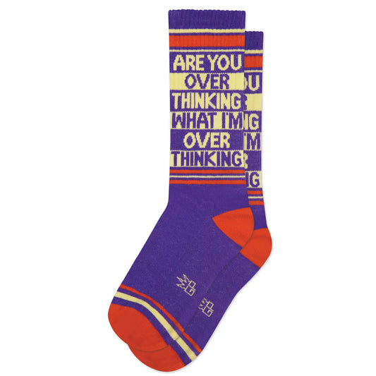 Are You Overthinking Crew Socks