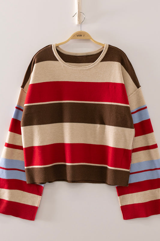 Multi Colour Stripe Sweater