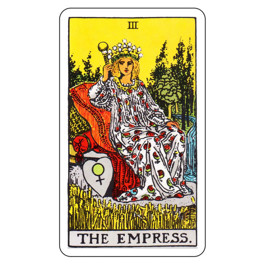 Tarot Sticker - the Empress