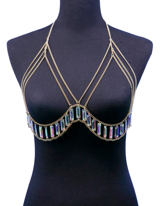 Bra chain AB stones