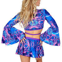 Swirl Tie Dye Skirt