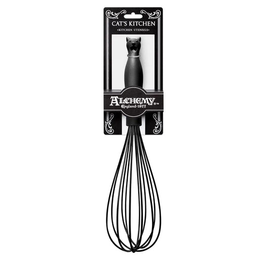Gothic Kitchen Utensil Black Cat's Whisk