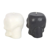 Whtie Sage Skull Candle