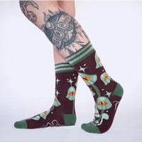 Mystic Mushroom Crew Socks