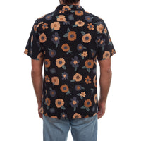 Kai All Over Printed Floral Seer Sucker Shirt