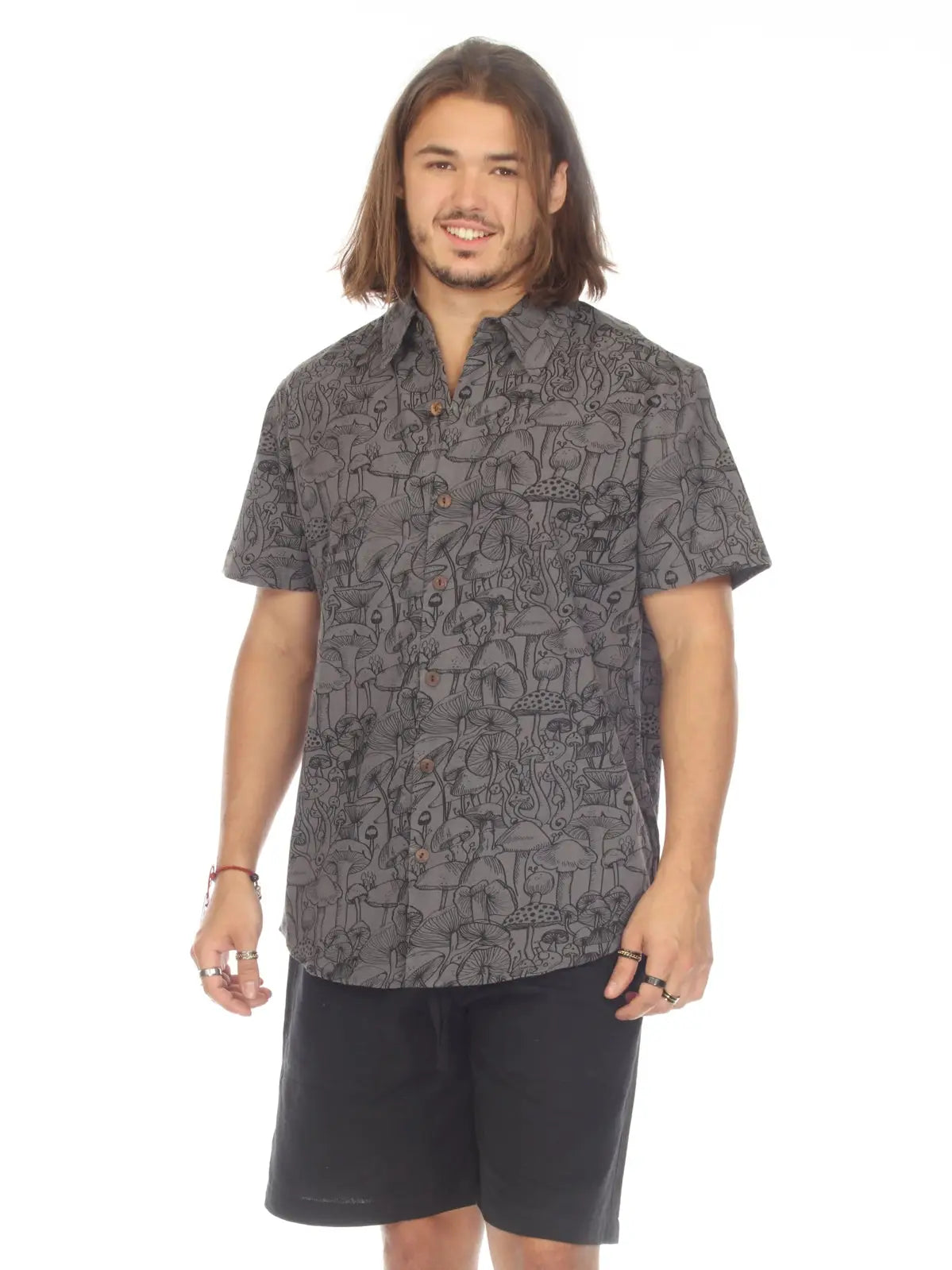 Mushroom Button Down Shirt