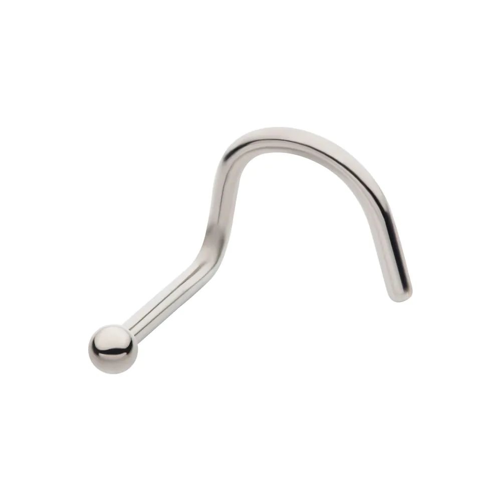 20g 1.5mm Ball Top Screw Nose