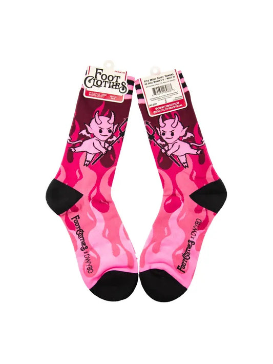 Hot As Heck Crew Socks