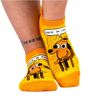 This Is Fine Classic Edition Ankle Socks