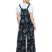 Overall Jumpsuit Universe Sun Moon Print