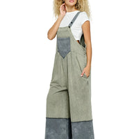 Overall Stonewashed Gray