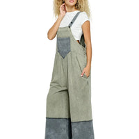 Overall Stonewashed Gray