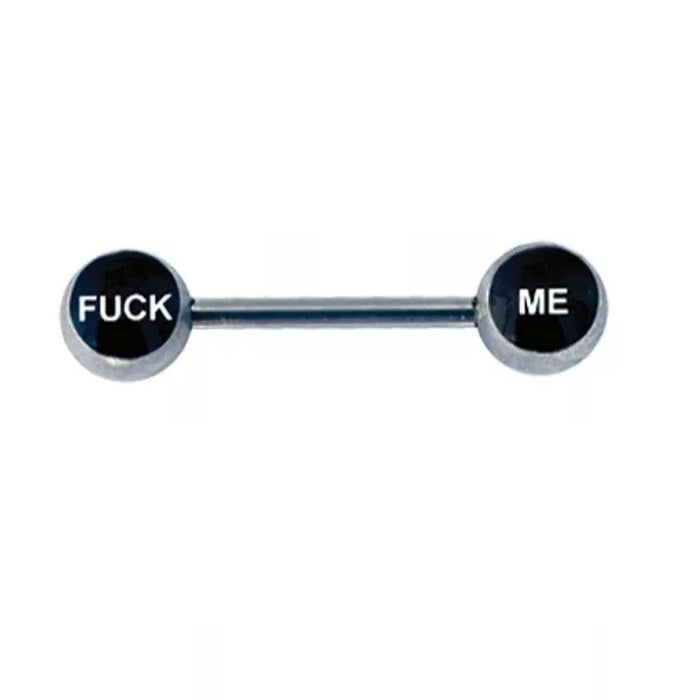 Fuck Me Nipple Barbell