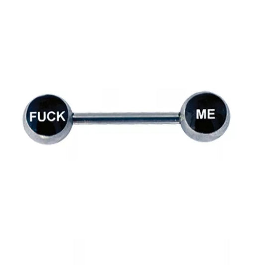 Fuck Me Nipple Barbell