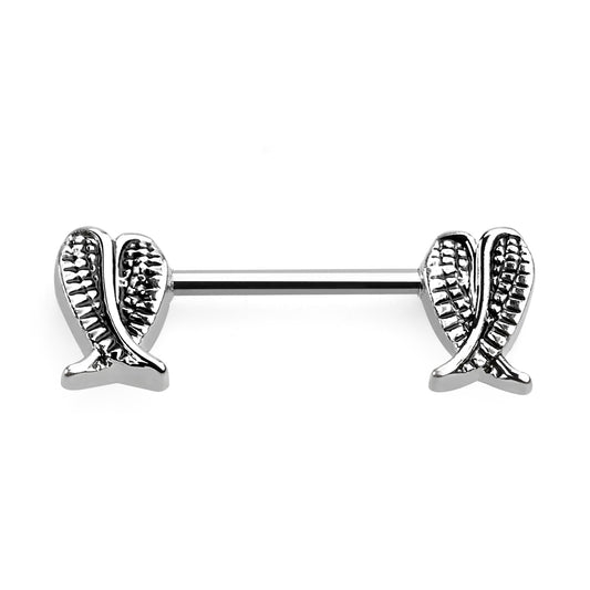 Two Pairs Of Wings Nipple Bar