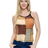 Patchwork Tank Top