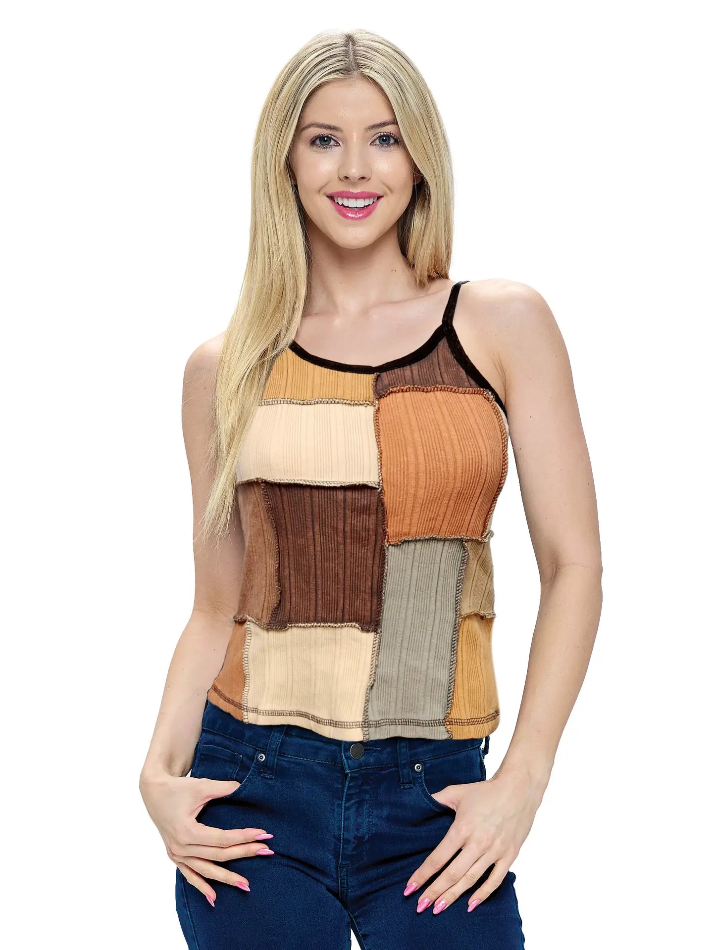 Patchwork Tank Top
