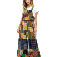 Overall Floral Patchwork Print