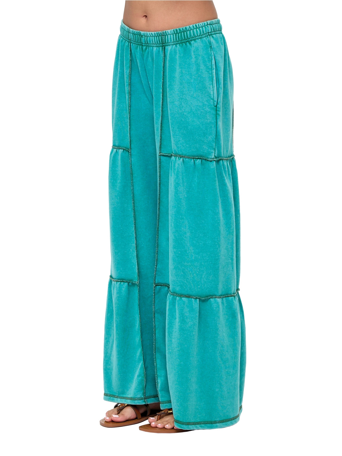 Palazzo Pants Vintage Wash